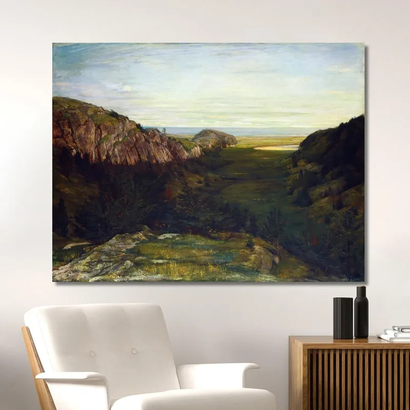The Last Valley Paradise Rocks John La Farge