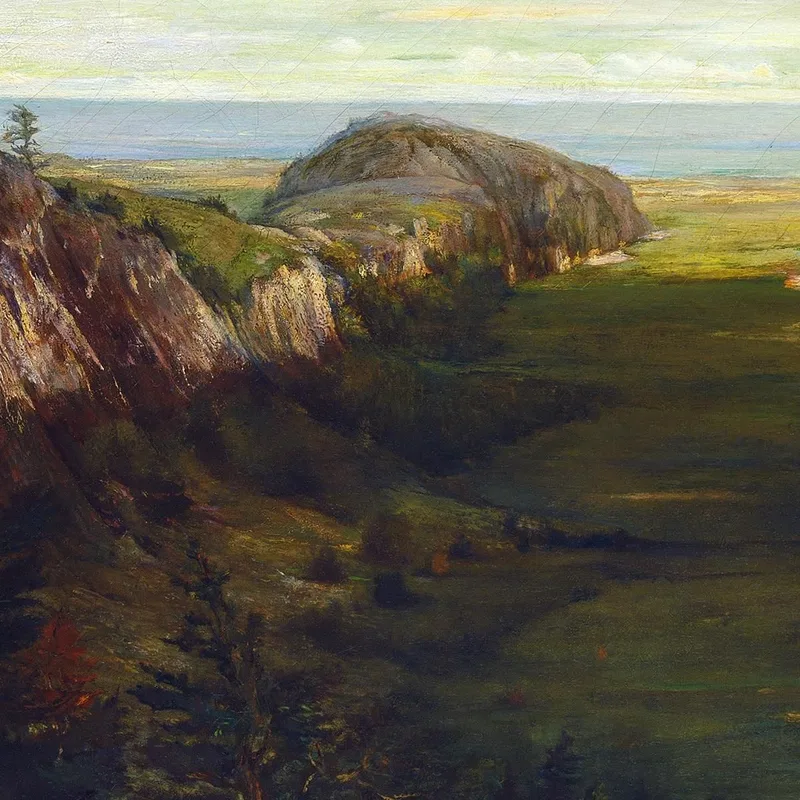 The Last Valley Paradise Rocks John La Farge