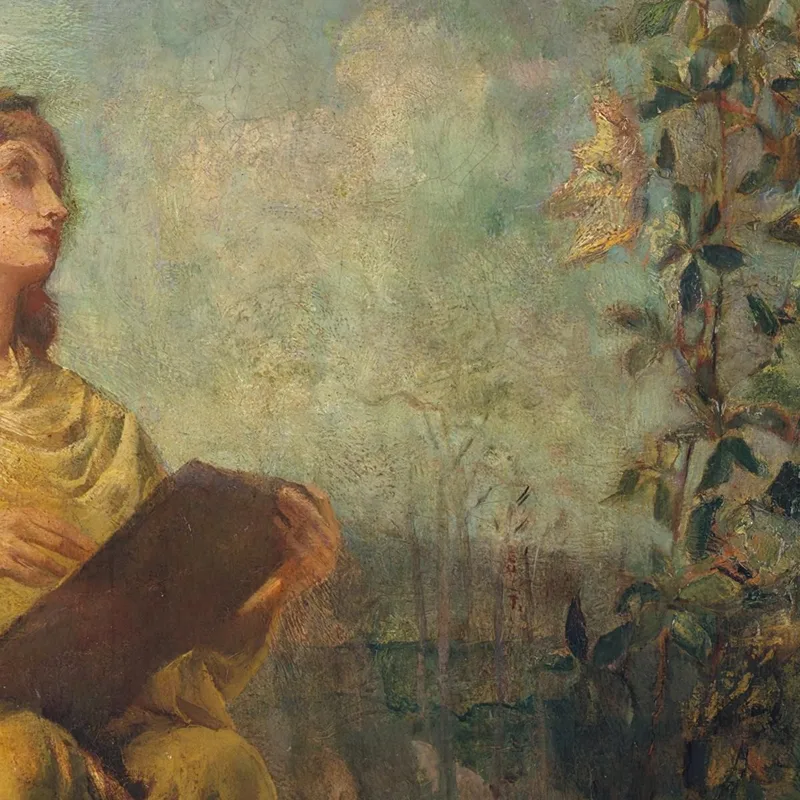 La Musa Della Pittura John La Farge