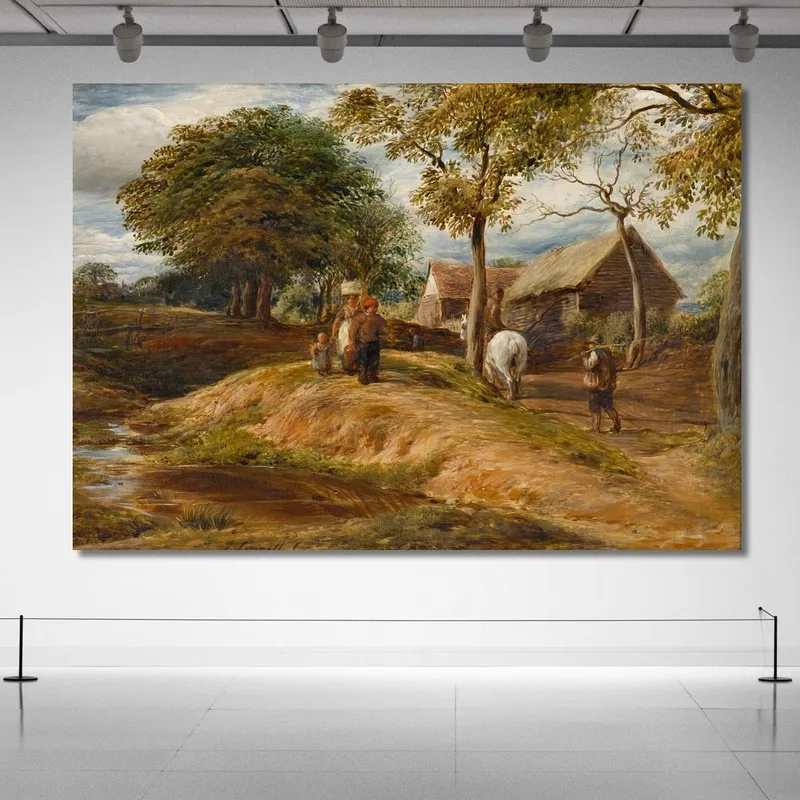 Veduta Vicino Hampstead John Linnell