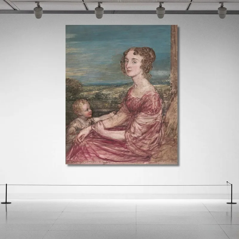 Mrs. William Wilberforce E Bambino John Linnell