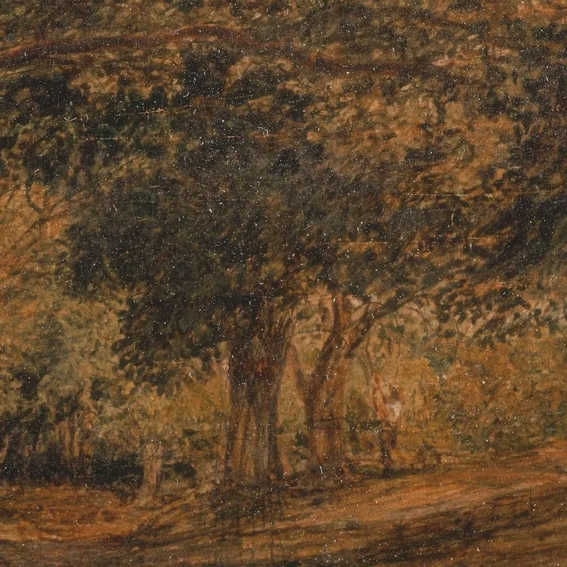 Il Riposo Durante La Fuga In Egitto John Linnell