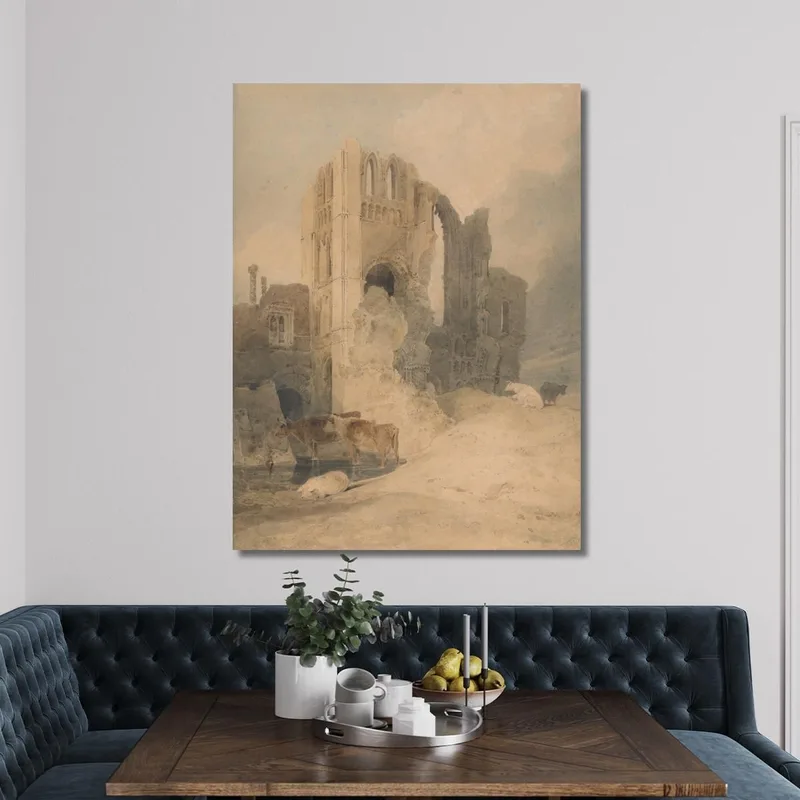Castle Acre Priory Norfolk John Sell Cotman
