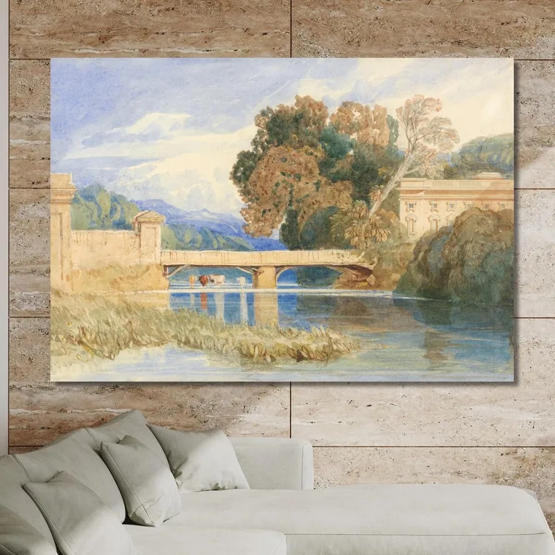 Château Navarre Bei Évreux Normandie John Sell Cotman