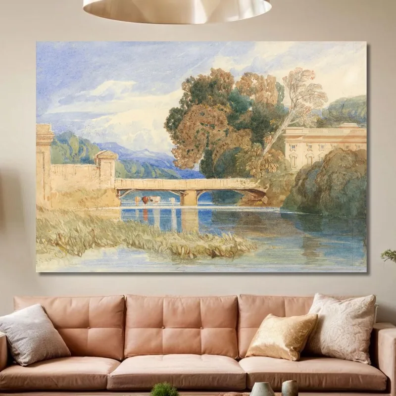 Château Navarre Bei Évreux Normandie John Sell Cotman