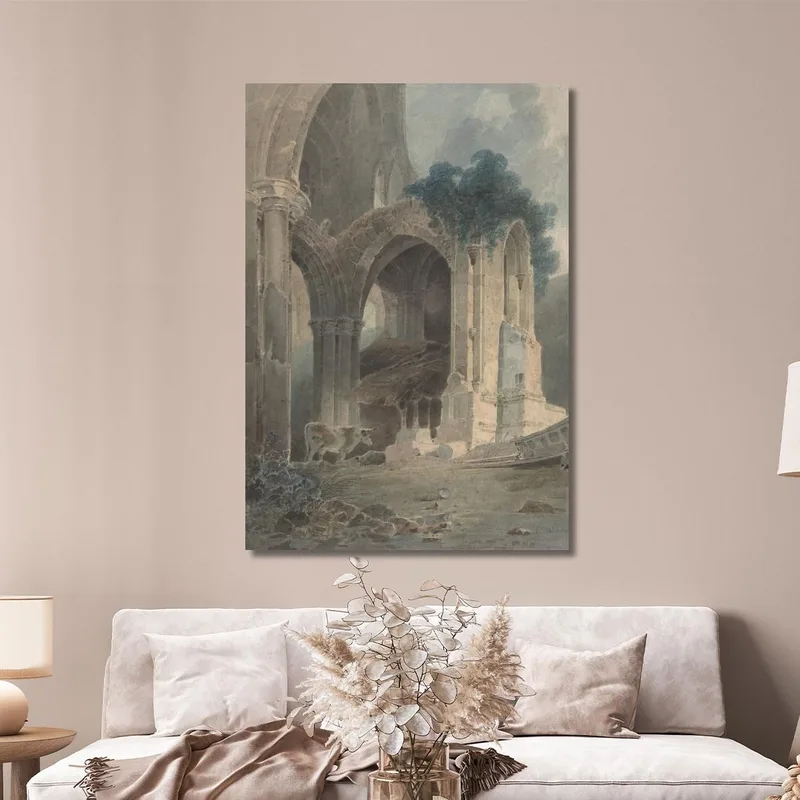 Rievaulx Abbey Yorkshire John Sell Cotman