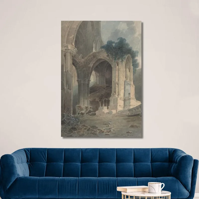 Rievaulx Abbey Yorkshire John Sell Cotman