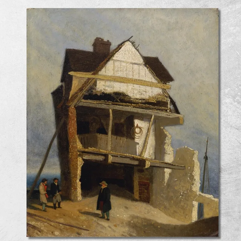 Casa In Rovina John Sell Cotman quadro stampa su tela
