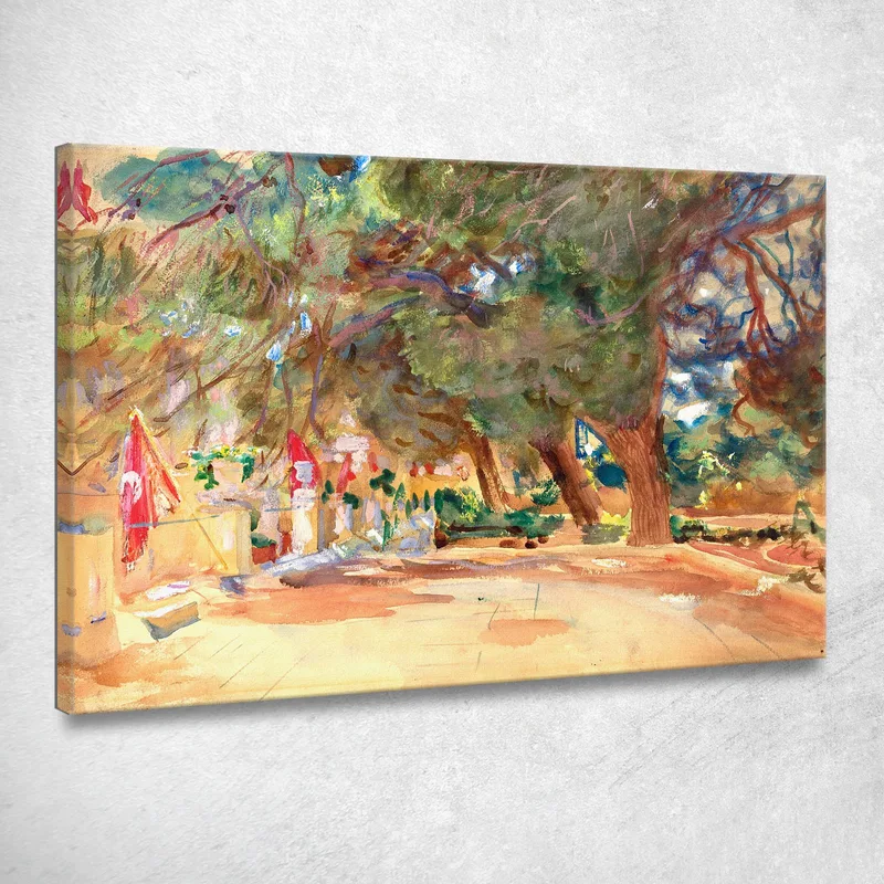 Ein Kriegsdenkmal John Singer Sargent drucken auf leinwand
