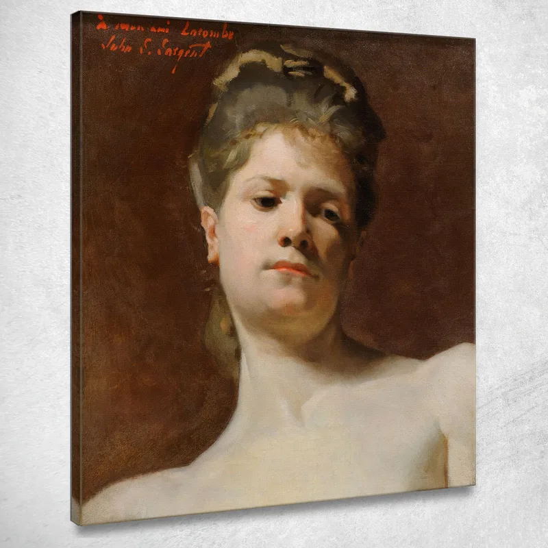 Blondes Modell John Singer Sargent drucken auf leinwand