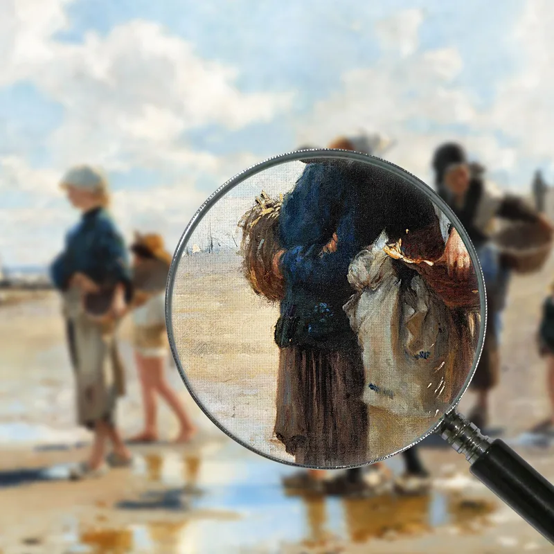 Sulla Strada Per La Pesca John Singer Sargent