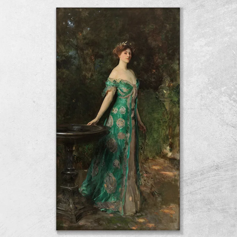 Portrait Of Millicent Leveson-Gower Duchess Of Sutherland John Singer Sargent