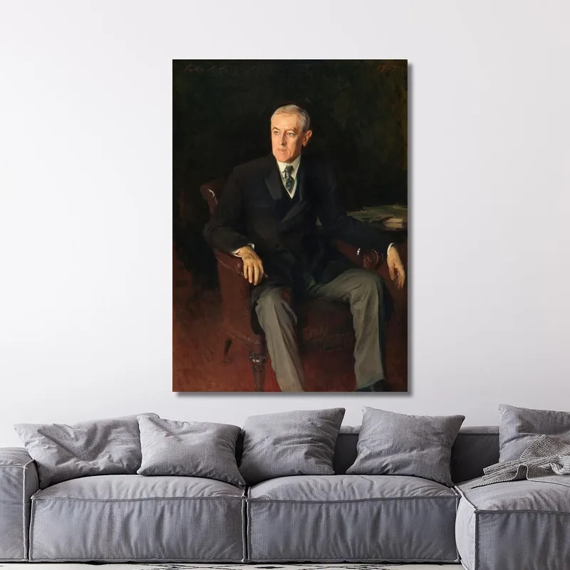 Portrait Von Woodrow Wilson John Singer Sargent
