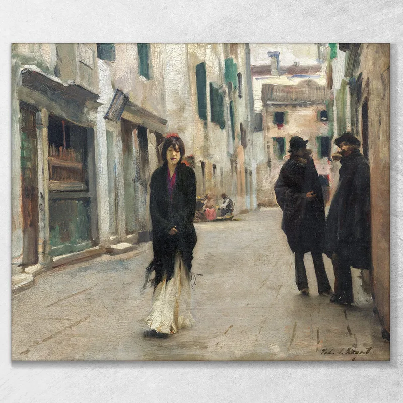 Street In Venice John Singer Sargent