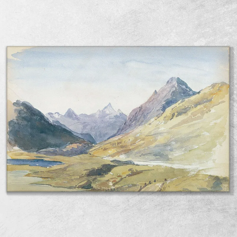 Sommet Du Col De La Bernina John Singer Sargent