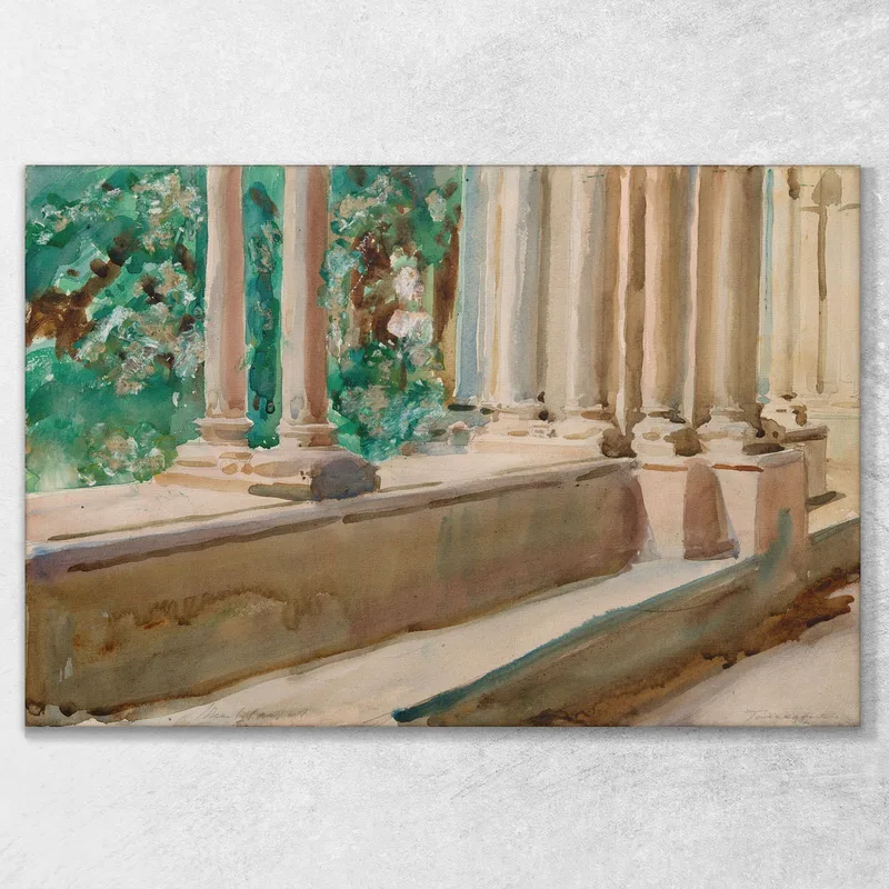 Tarragona Terrace And Garden John Singer Sargent