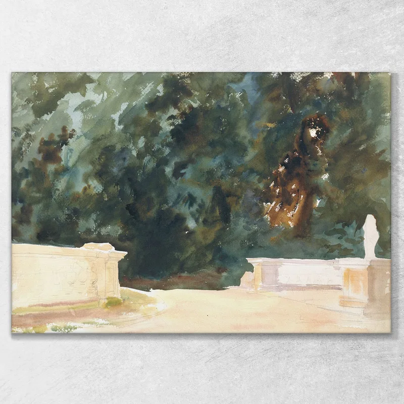 Terraza Y Jardines John Singer Sargent