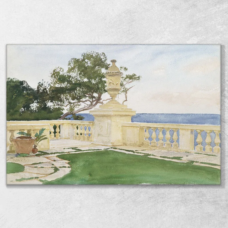 Terrasse Vizcaya John Singer Sargent