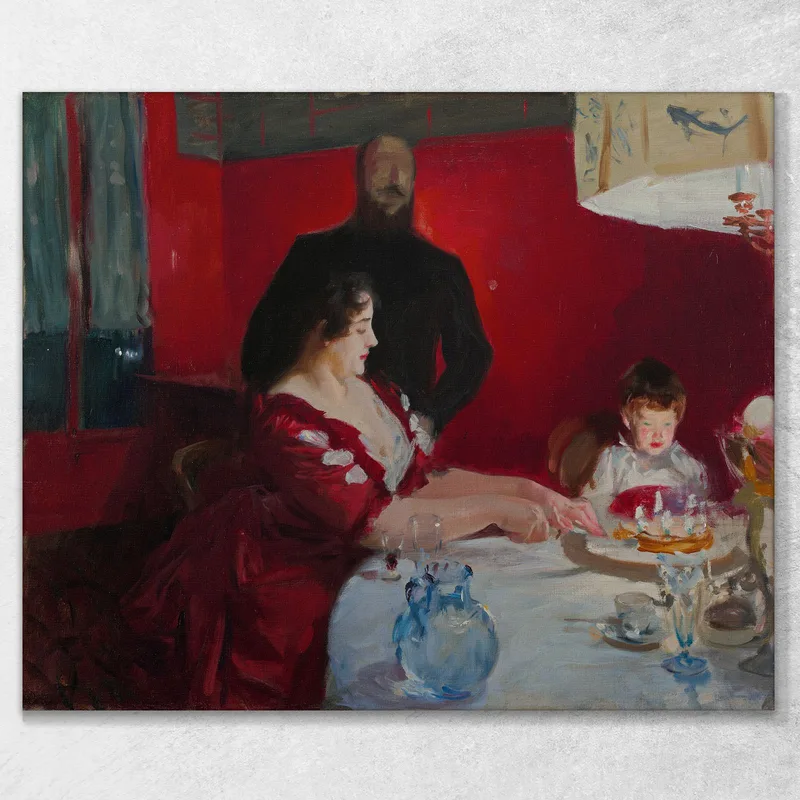 La Fiesta De Cumpleaños John Singer Sargent