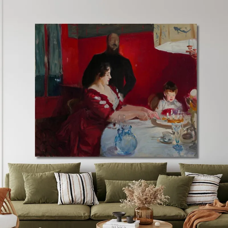 La Fiesta De Cumpleaños John Singer Sargent