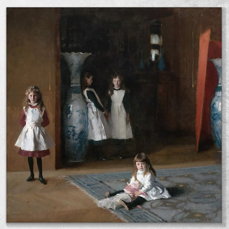 The Daughters Of Edward Darley Boit John Singer Sargent