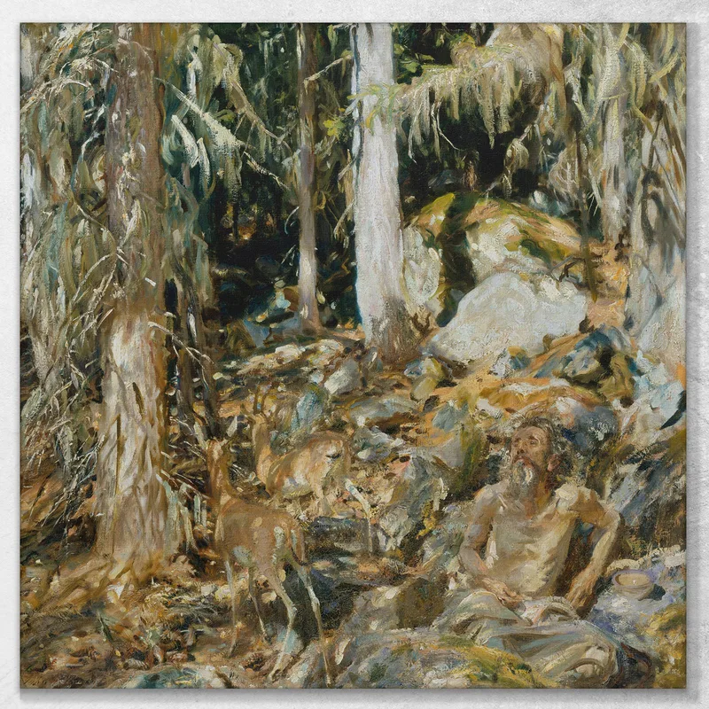 El Ermitaño El Solitario John Singer Sargent