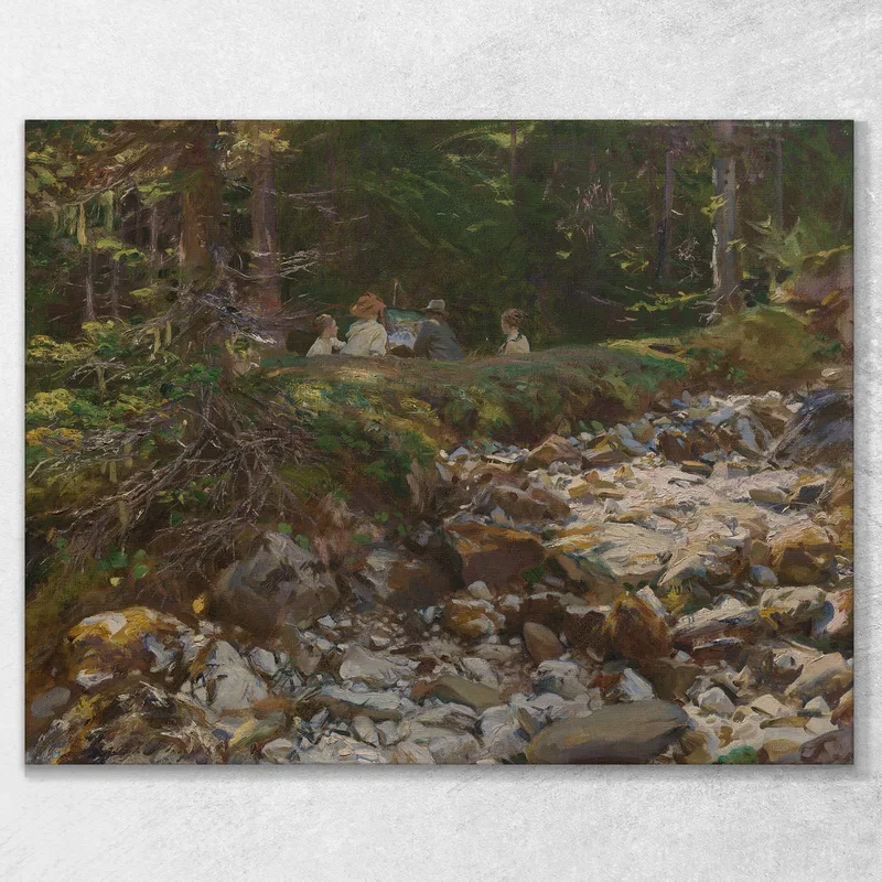 Le Maître Et Ses Élèves John Singer Sargent
