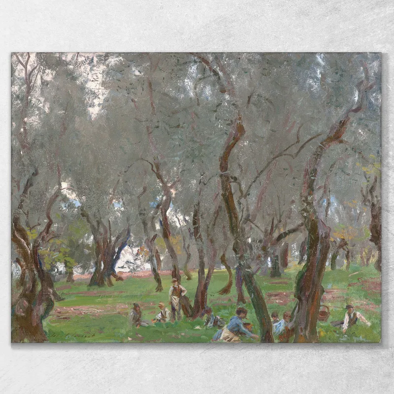 The Olive Grove John Singer Sargent