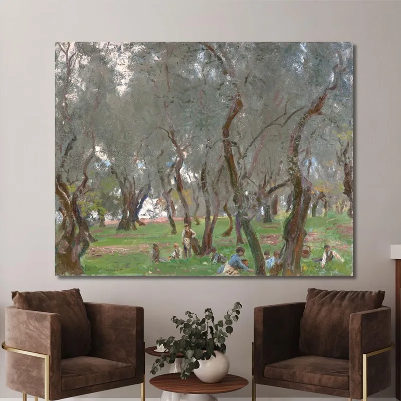 The Olive Grove John Singer Sargent