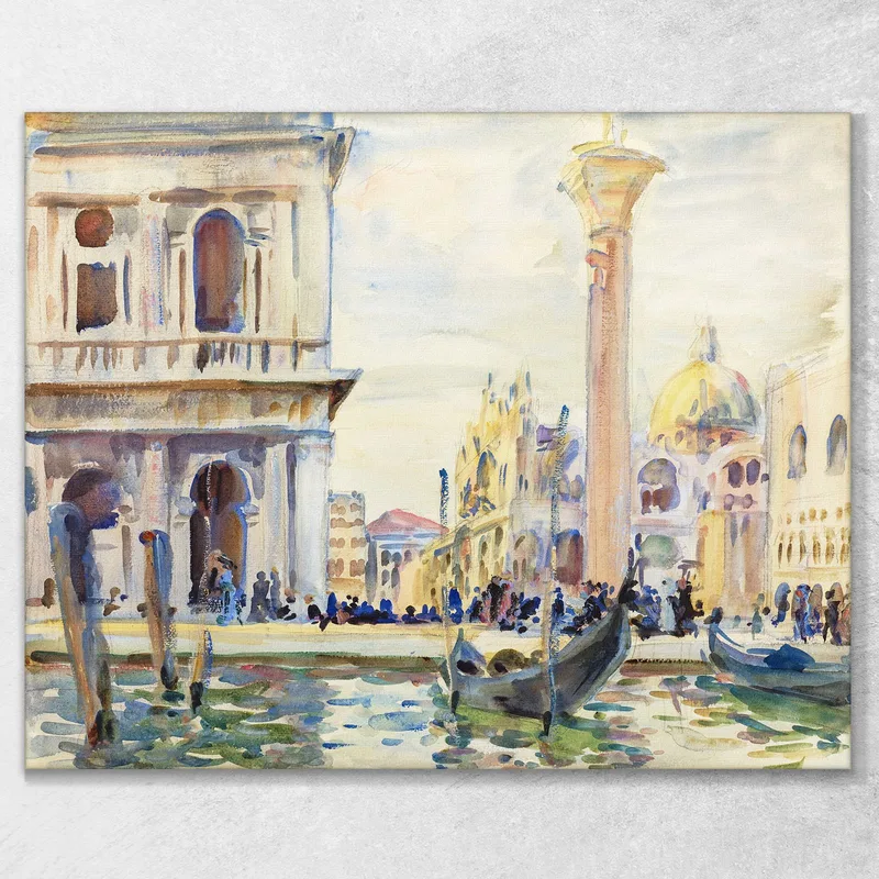 La Plaza John Singer Sargent