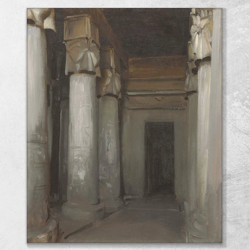 Der Tempel Von Denderah John Singer Sargent