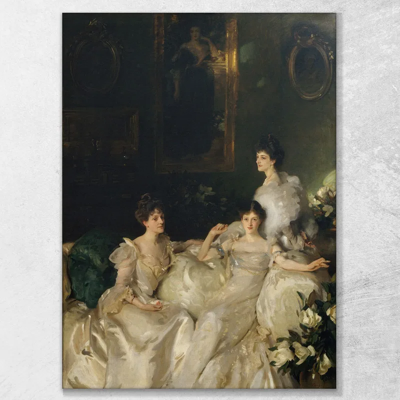 Le Sorelle Wyndham Lady Elcho, Signora Adeane E Signora Tennant John Singer Sargent
