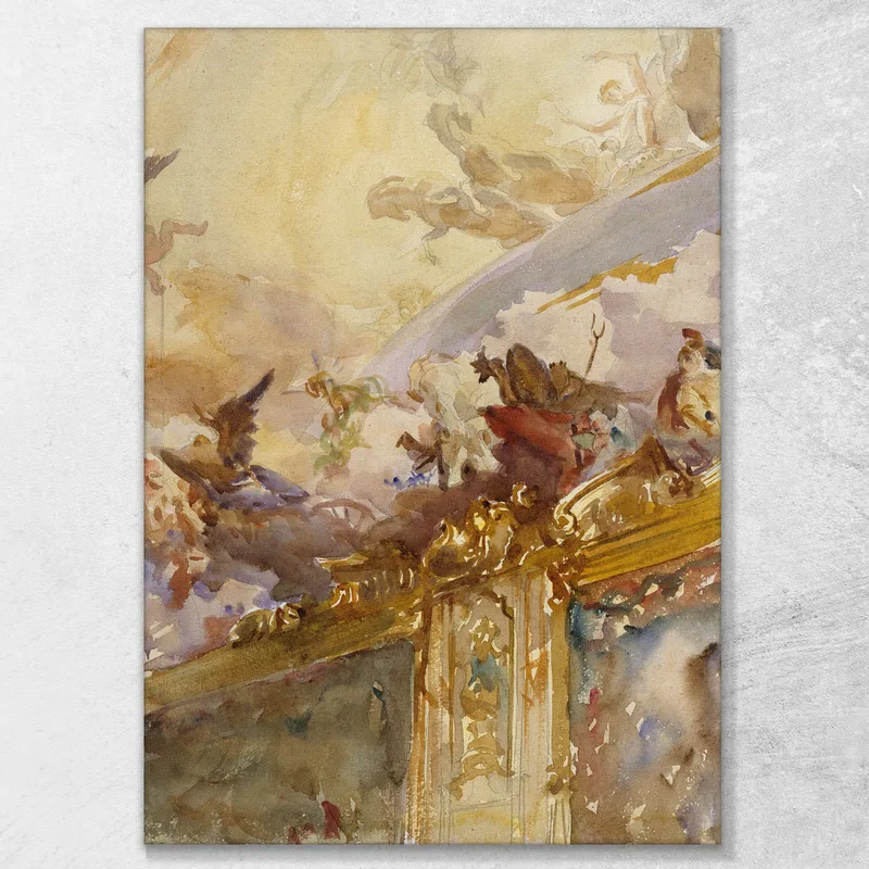 Tiepolo Ceiling Milan John Singer Sargent