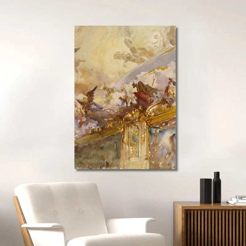 Tiepolo Ceiling Milan John Singer Sargent