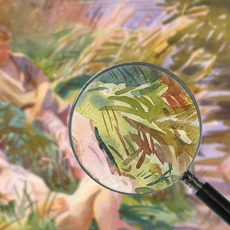 Tommies Bañándose John Singer Sargent