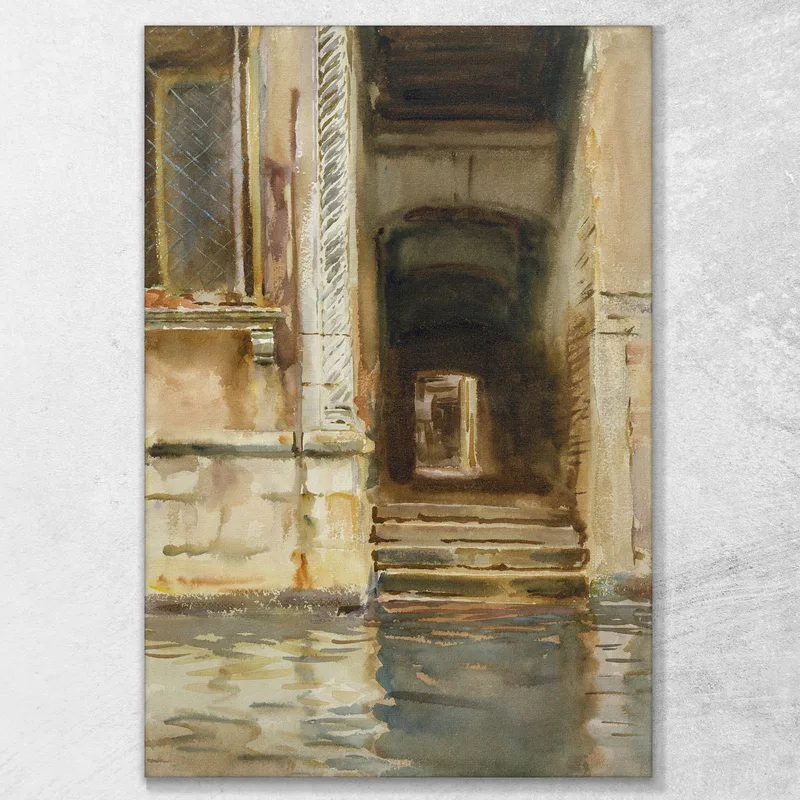 Venetian Passageway John Singer Sargent