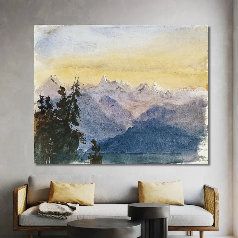 Vue Depuis Le Mont Pilate John Singer Sargent