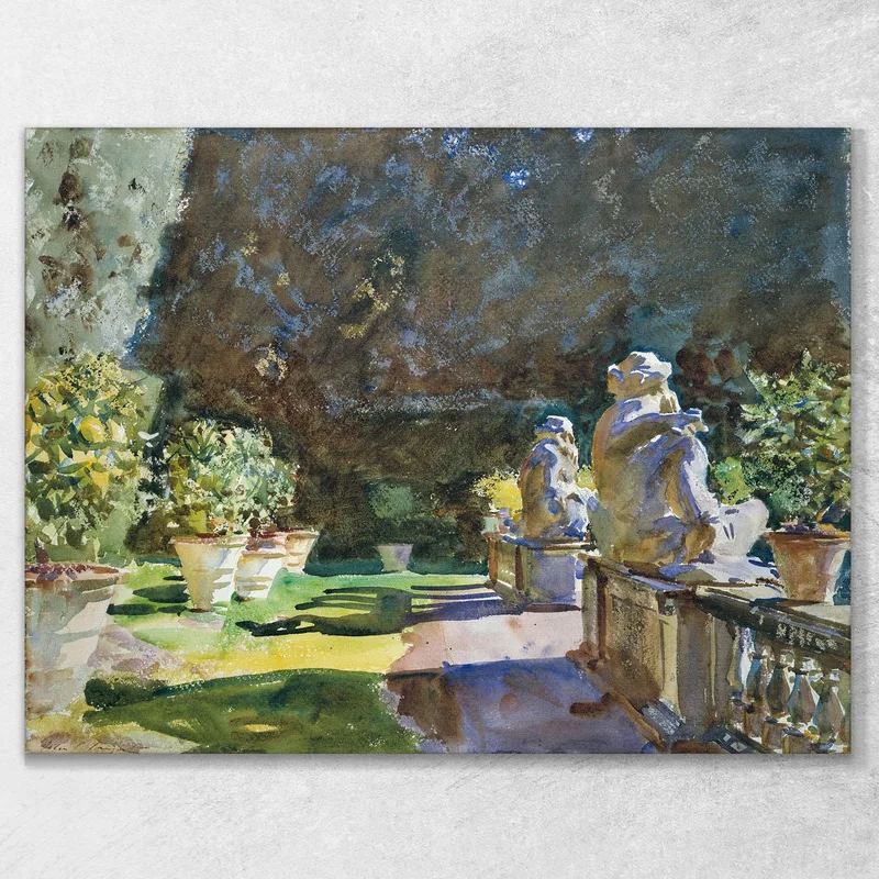 Villa De Marlia Lucca John Singer Sargent