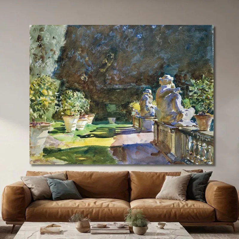 Villa De Marlia Lucca John Singer Sargent