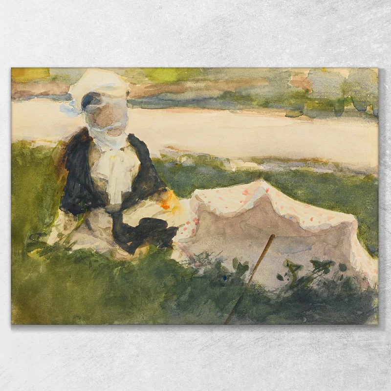 Woman With Parasol John Singer Sargent