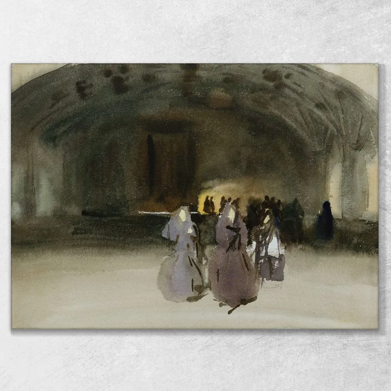 Frauen Nähern Sich John Singer Sargent