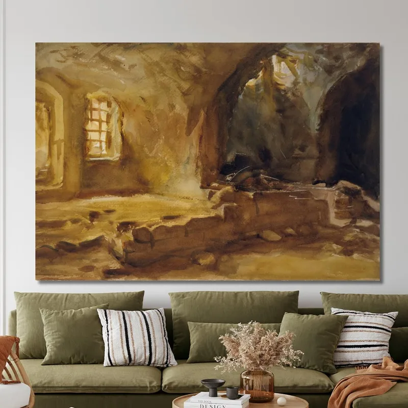Cave En Ruine John Singer Sargent