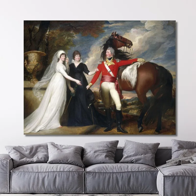 Colonel William Fitch And His Sisters Sarah And Ann Fitch John Singleton Copley