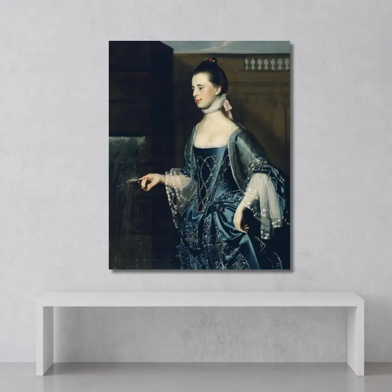 Signora Daniel Sargent – Mary Turner John Singleton Copley