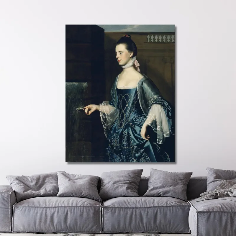 Signora Daniel Sargent – Mary Turner John Singleton Copley