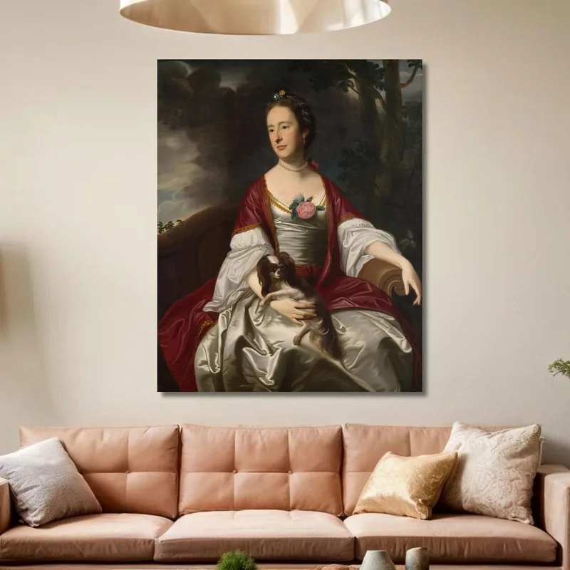Mrs. Jerathmael Bowers John Singleton Copley