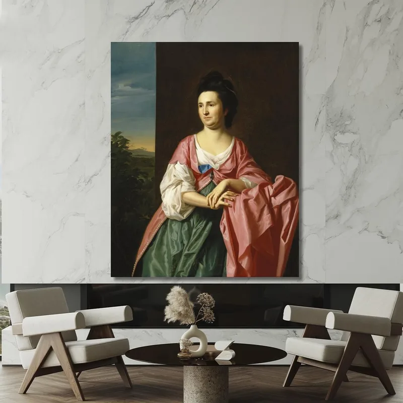 Mme Sylvester Gardiner (Née Abigail Pickman Auparavant Mme William Eppes) John Singleton Copley