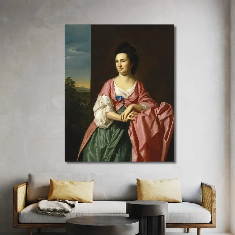 Mme Sylvester Gardiner (Née Abigail Pickman Auparavant Mme William Eppes) John Singleton Copley