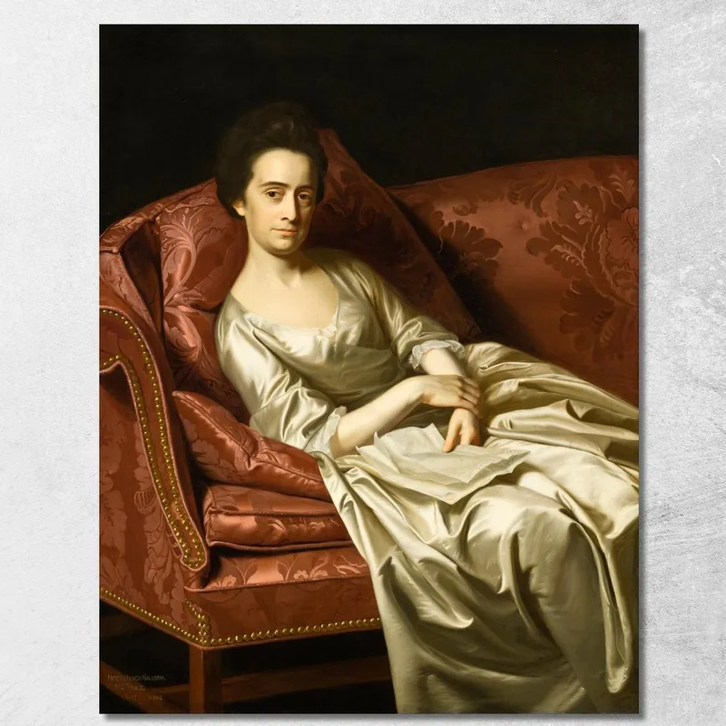 Ritratto Di Una Signora John Singleton Copley quadro stampa su tela