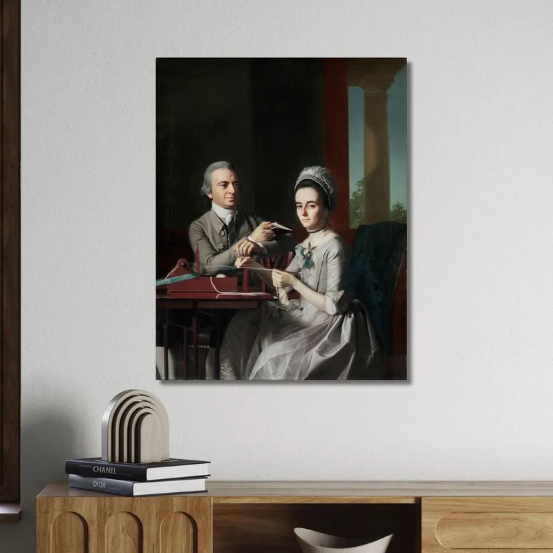 Portrait De M. Et Mme Thomas Mifflin (Sarah Morris) John Singleton Copley